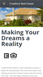 Mobile Screenshot of crawford-real-estate.com